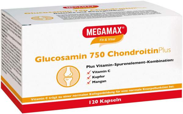 Glucosamin 750 Chondroitin Plus Megamax 120 Kapseln