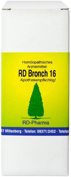 Rd Bronch 16 Tropfen 100 ml