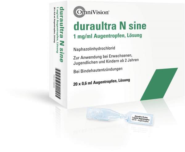 Duraultra N Sine 20 X 0,6 ml Augentropfen