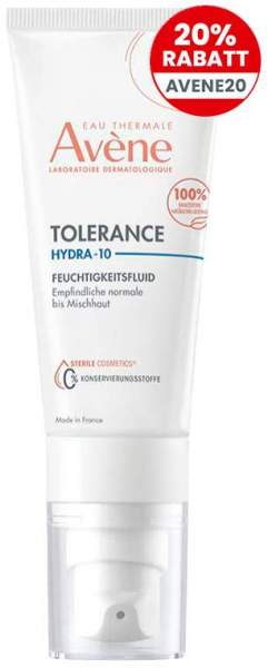 Avene Tolerance Hydra-10 Feuchtigkeitsfluid 40 ml