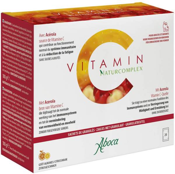 Vitamin C Naturcomplex Granulat 20 Beutel