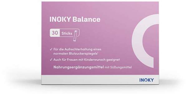 Inoky Balance Pulver zum Herstellen einer Suspension zum Einnehmen 30 Sticks