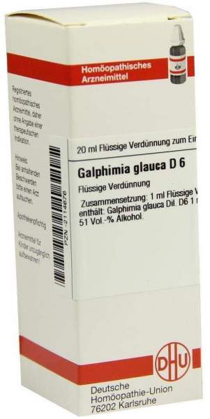 Dhu Galphimia Glauca D6 20 ml Dilution