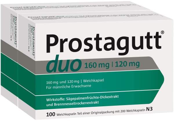 Prostagutt duo 160 mg - 120 mg 2 x 100 Kapseln