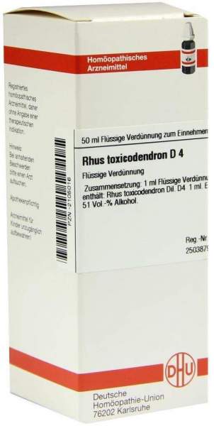 Rhus Tox. D 4 Dilution