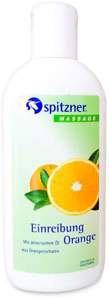 Spitzner Massage Einreibung Orange 200 ml Einreibung