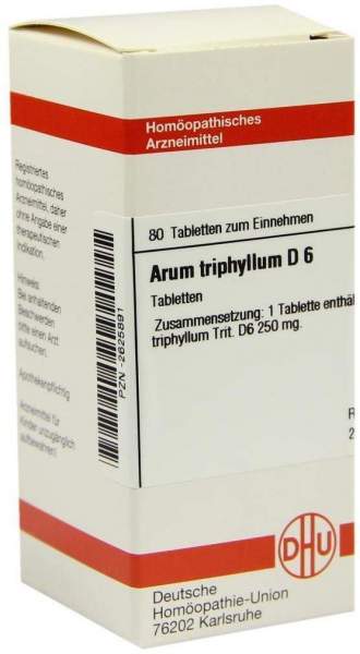 Arum Triphyllum D 6 Tabletten