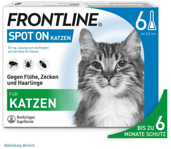 Frontline Spot on Katze 6 Pipetten