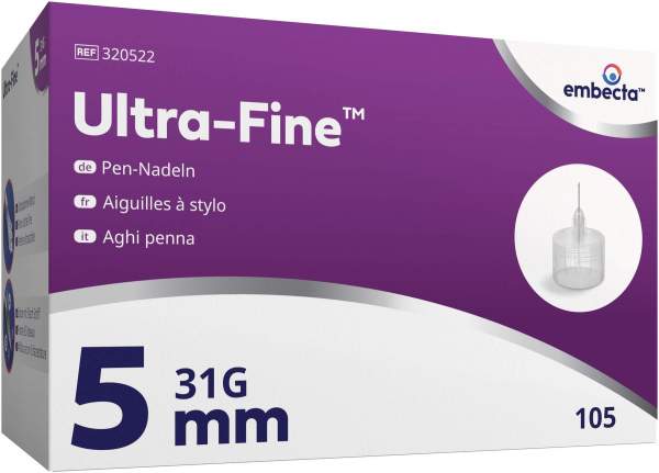 Ultra-Fine Pen-Nadeln 5 mm 105 Stück