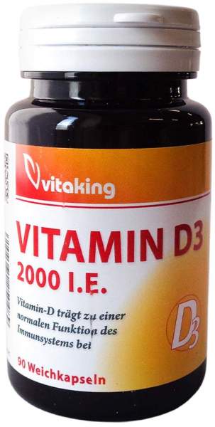 Vitamin D 2000 I.E. Weichkapseln 90 Stück