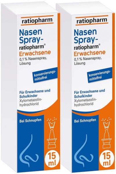 NasenSpray-ratiopharm Erwachsene 2 x 15 ml