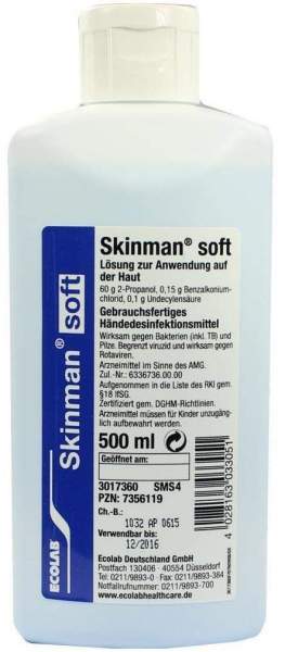 Skinman Soft 500 ml Lösung