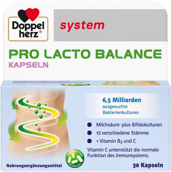 Doppelherz System Pro Lacto Balance 30 Kapseln
