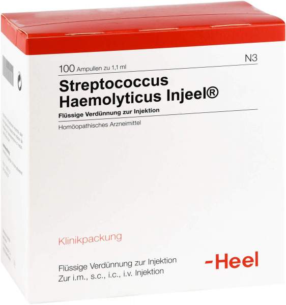 Streptococcus Haemolyticus Injeel 100 Ampullen