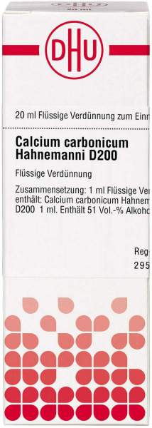 Dhu Calcium Carbonicum Hahnemanni D200 Dilution