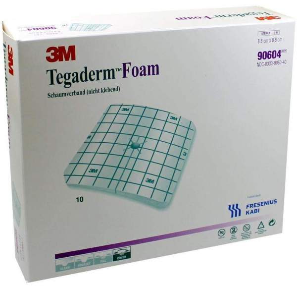 Tegaderm Foam Fk 8,8x8,8cm 90604