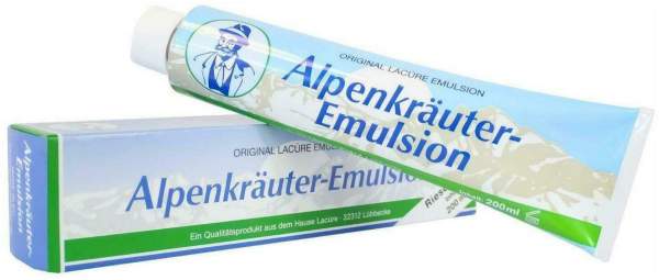 Original Alpenkräuter Emulsion Lacure 200 ml