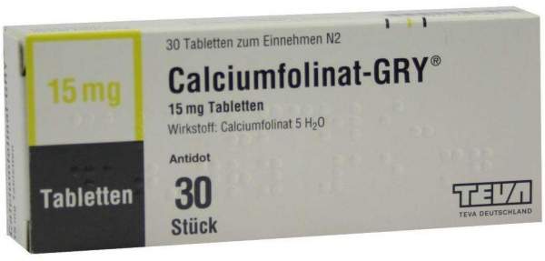 Calciumfolinat Gry 15 30 Tabletten