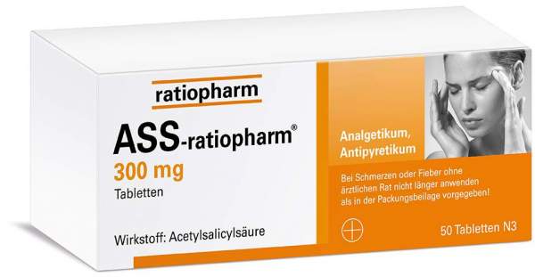 Ass-Ratiopharm 300 mg 50 Tabletten