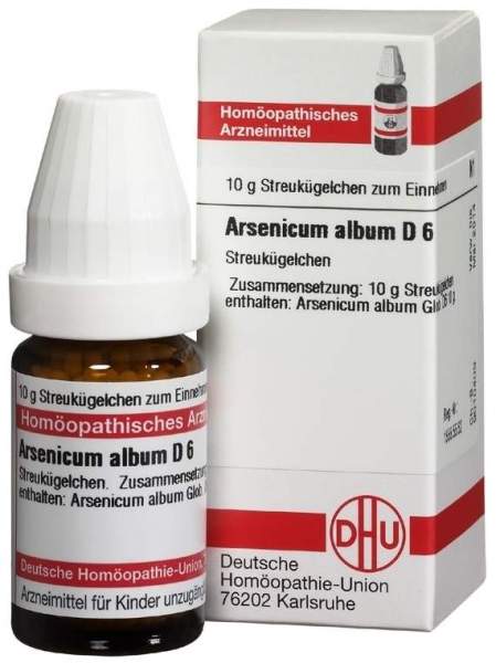 DHU Arsenicum album D6 10 g Globuli