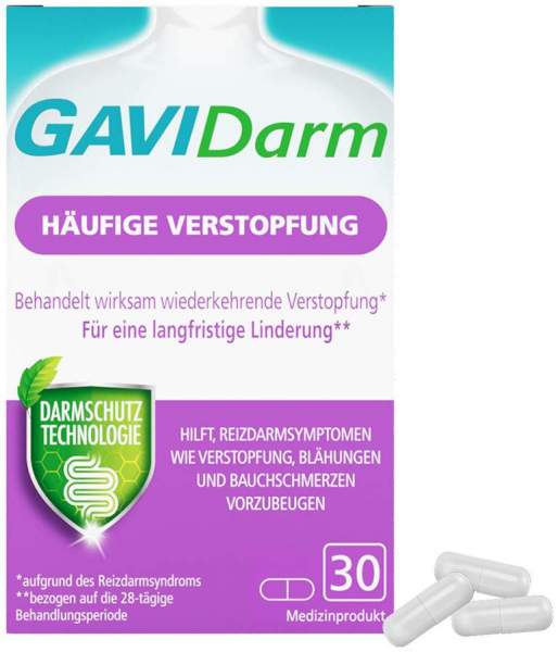 GaviDarm Häufige Verstopfung 30 Kapseln