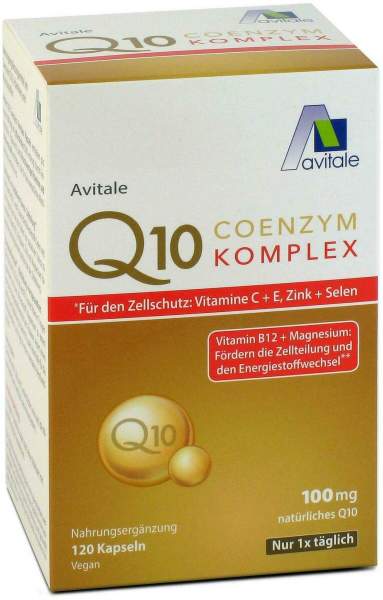 Avitale Q10 Coenzym Komplex 120 Kapseln