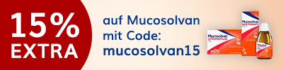 15% Rabatt extra auf Mucosolvan
