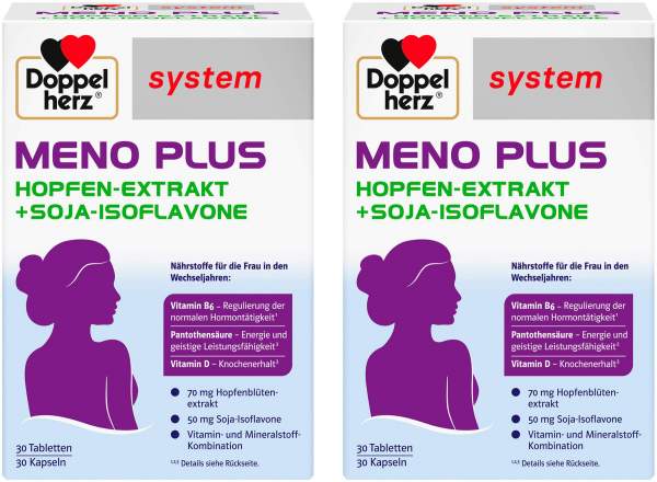 Doppelherz system Meno Plus Kombipackung 2 x 1 Stück