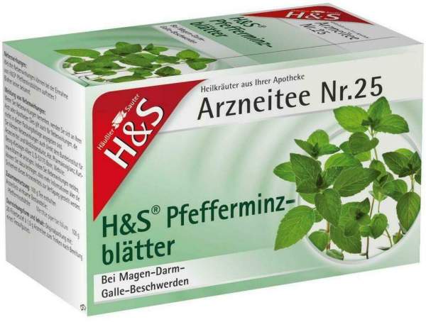 H&amp;S Pfefferminztee 20 Filterbeutel