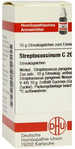 Streptococcinum C 200 10 G Globuli