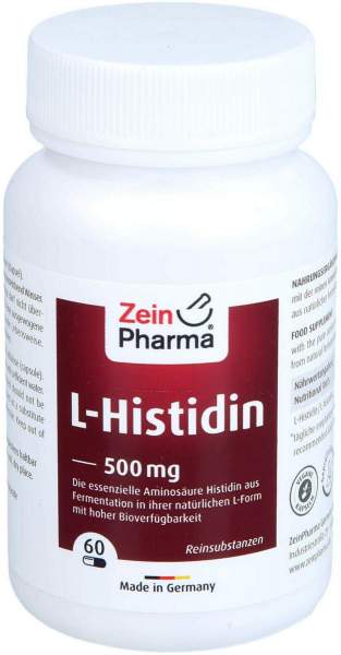 L-Histidin 500 mg 60 Kapseln