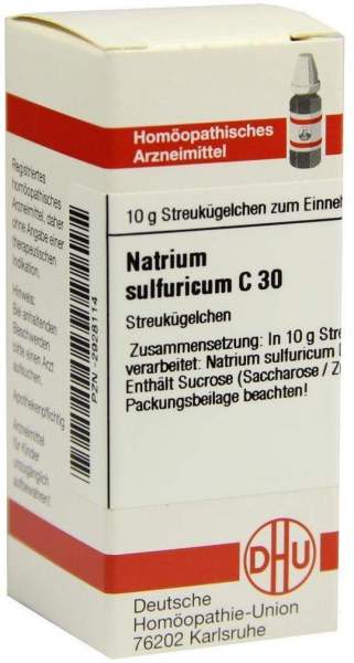 DHU Natrium sulfuricum C30 10 g Globuli
