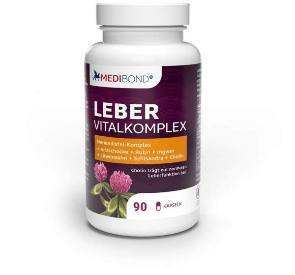 Leber Vitalkomplex Medibond 90 Kapseln