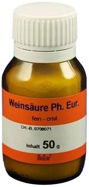 Weinsäure Fein Christallin 50 G