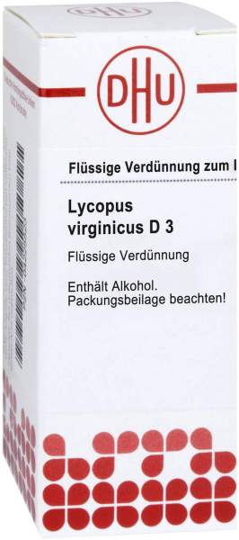 Lycopus Virginicus D 3 Dilution 50 ml