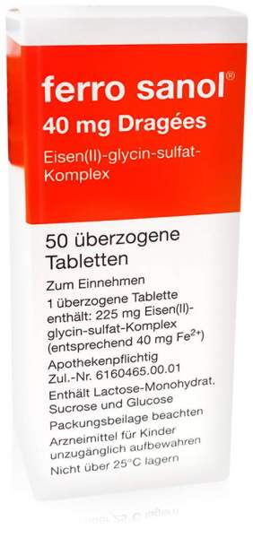 Ferro Sanol 50 Überzogene Tabletten