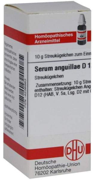 Dhu Serum Anguillae D12 10 G Globuli