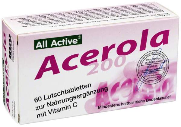 Acerola 200 All Active Lutschtabletten
