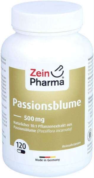 Passionsblume 500 mg Kapseln 120 Stück