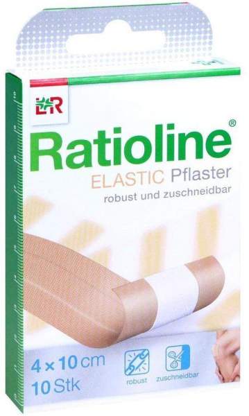 Ratioline Elastic Wundschnellverband 4 cm X 1 M 1 Packung