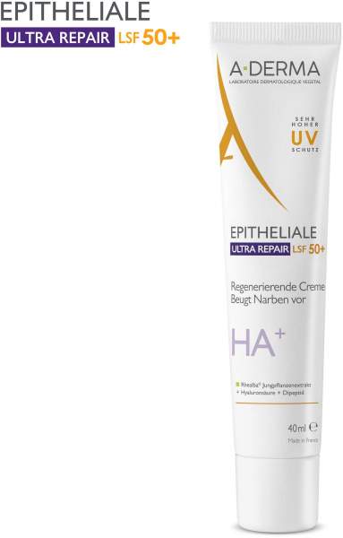 A-Derma Epitheliale Ultra Repair Creme Lsf50+ 40 ml