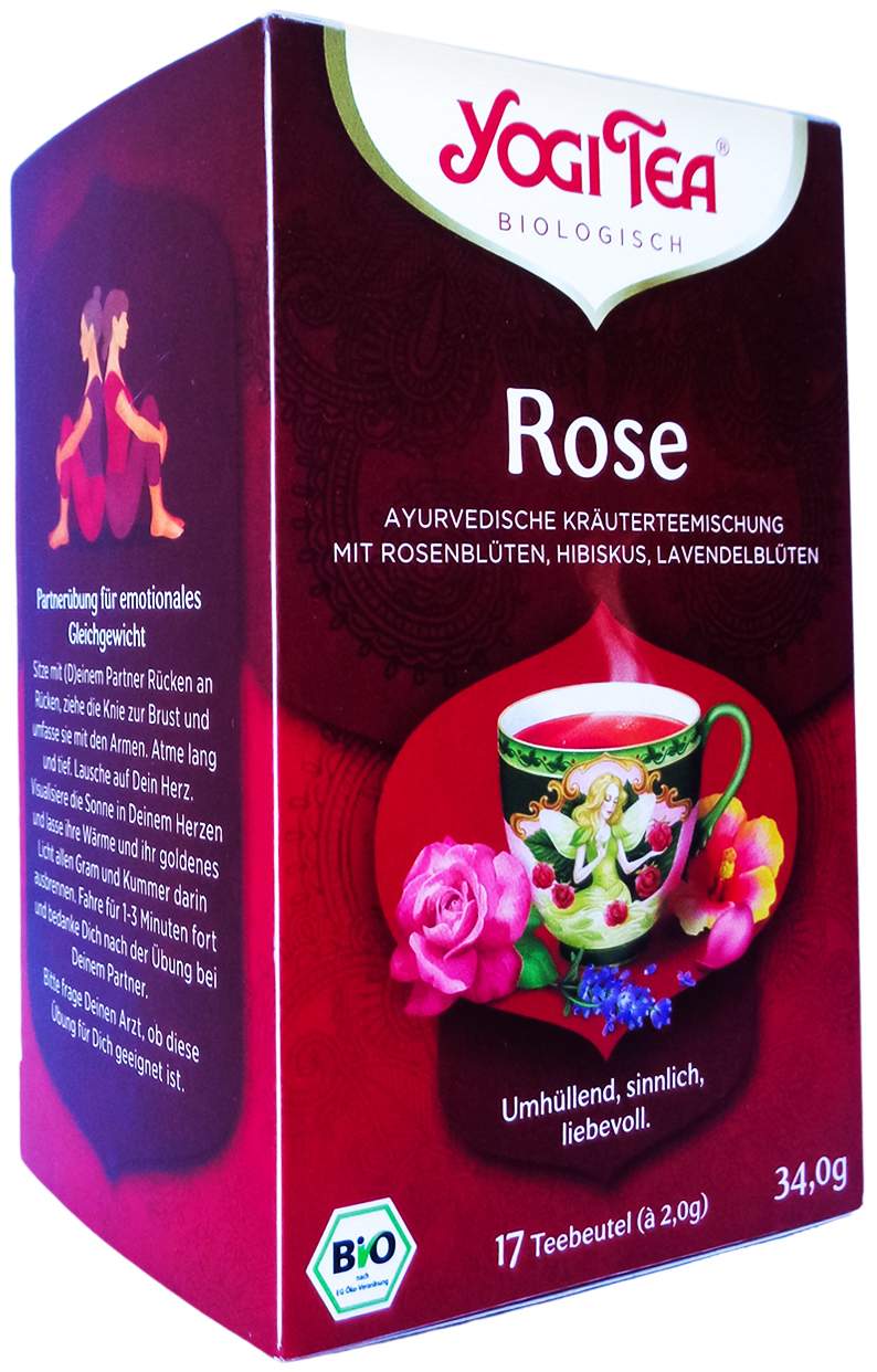 Yogi Tea Rose Bio Filterbeutel 17 Stk kaufen Volksversand Versandapotheke