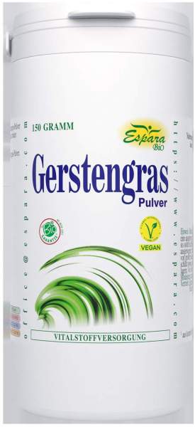 Gerstengras Pulver Bio 150 G