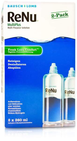 Renu Multiplus 2er Pack 2 X 360 ml Flaschen