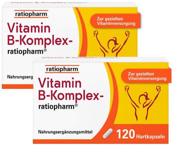Vitamin B Komplex Ratiopharm 2 x 120 Kapseln