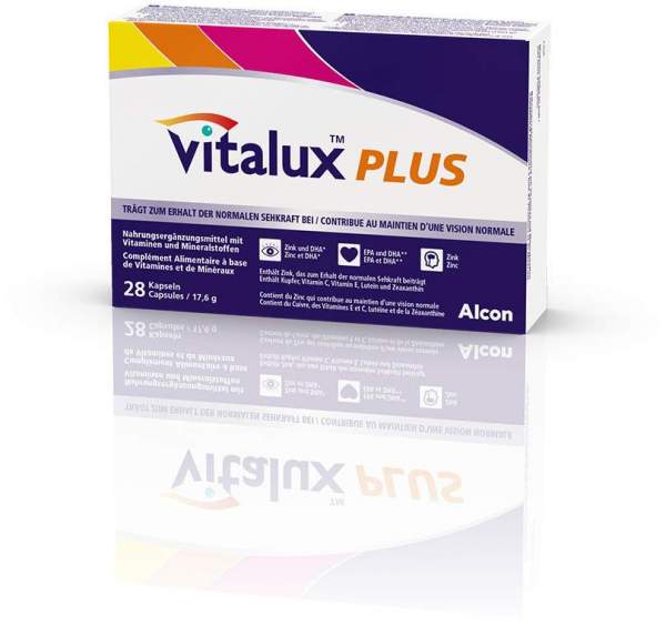 Vitalux Plus 28 Kapseln