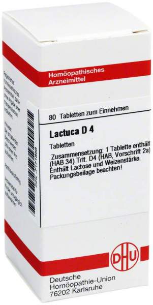 Lactuca Virosa D 4 Tabletten