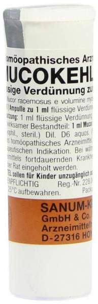 Mucokehl Ampullen D6 1x1 ml Ampulle