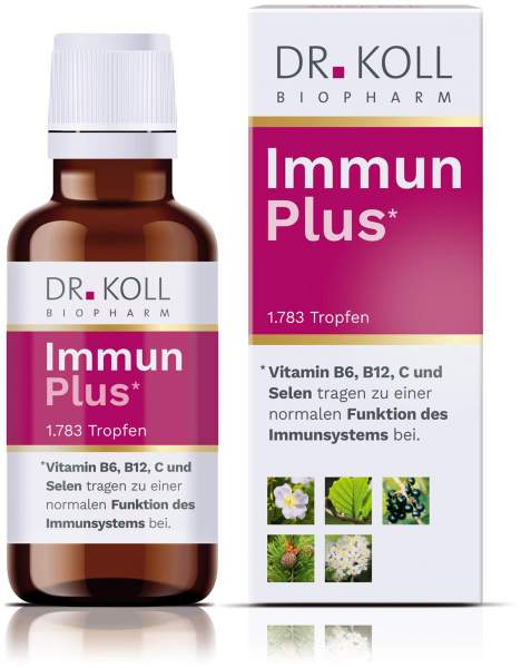 Immun Plus Dr.Koll Gemmo Vitamin B6 + B12 + Selen + 50 ml Tropfen