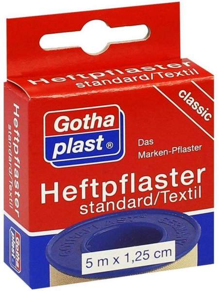 Gothaplast Heftpflaster Standard 1,25 cm X 5 M 1 Pflaster